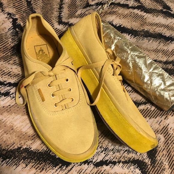 yellow ochre vans